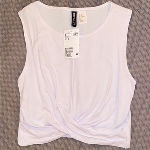 H&M Brand New White Crop Top!